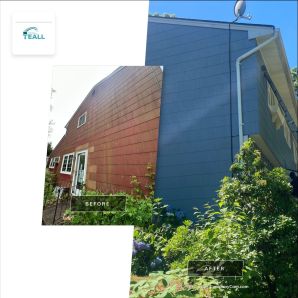 Before & After House Painting in King' Park, NY (1)