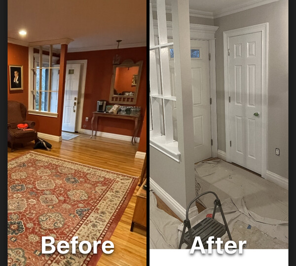 Before And After House Painting Services in Huntington, NY (1)